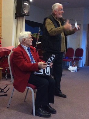 Keith Paterson at Friendship hour